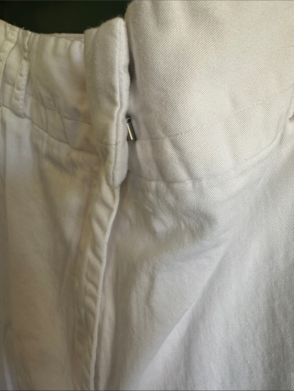 Chico's Women's White Bermuda Capris Chico’s Size 3 US Size 16/XL - Picture 6 of 7